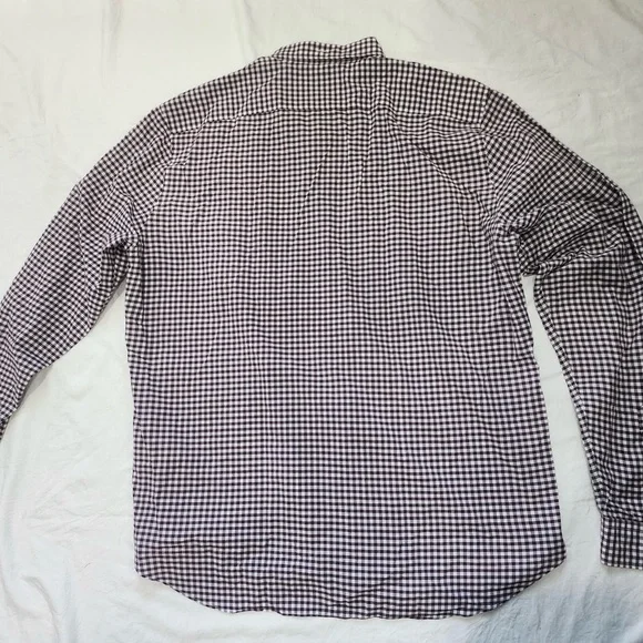 Burberry Black and White Casual Button Down Shirt - Picture 11 of 13